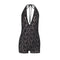 Eloura Lace Plunge Halter Playsuit