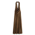 Mireille Halterneck Maxi Dress