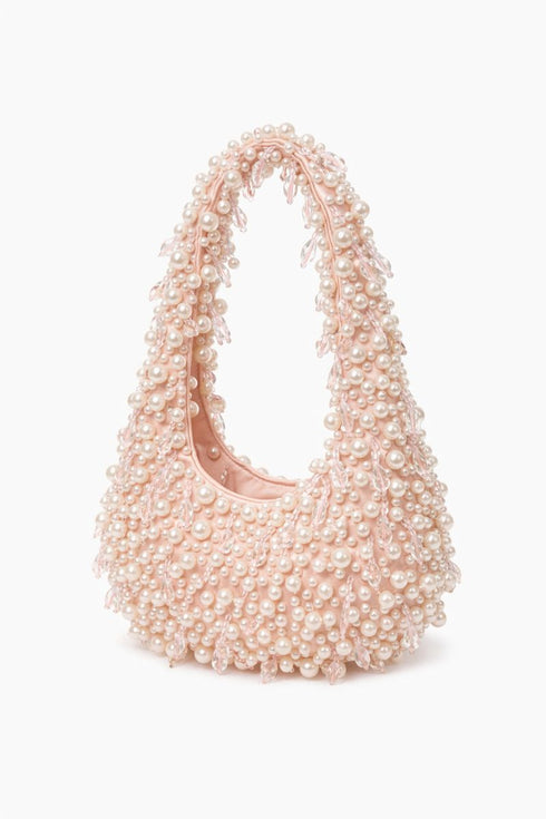 Cassane Pearl Crescent Bag