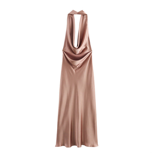 Mireille Halterneck Maxi Dress