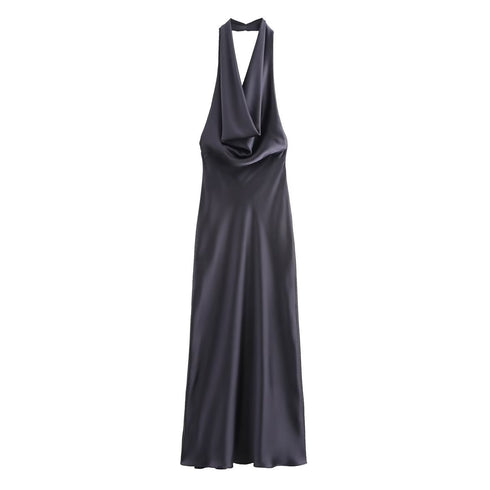 Mireille Halterneck Maxi Dress