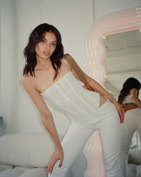 Avona Strapless Corset Top