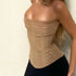 Avona Strapless Corset Top