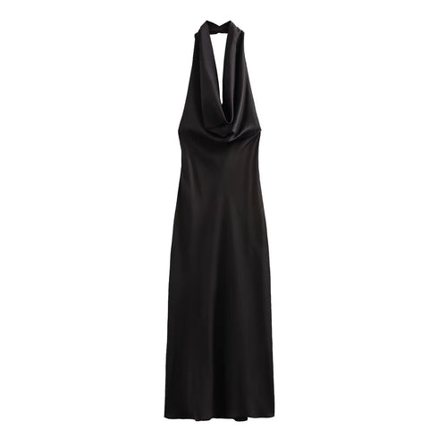 Mireille Halterneck Maxi Dress