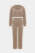Ivanna Velour Straight Leg Tracksuit