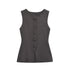 Alodia Soft Knit Button Vest Top