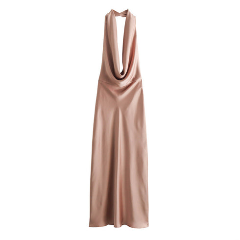 Mireille Halterneck Maxi Dress