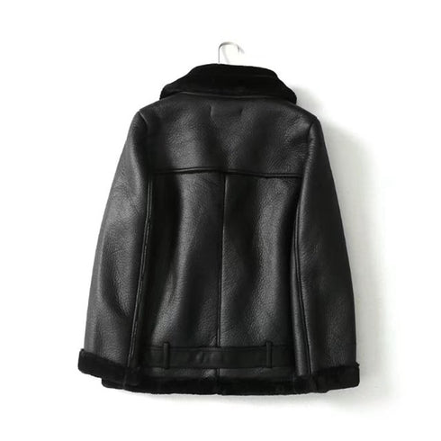 Noir Aviator Jacket