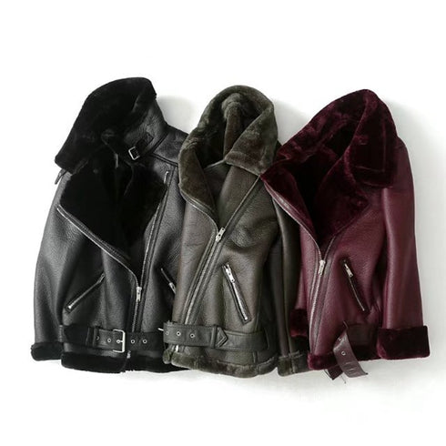 Noir Aviator Jacket