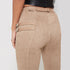 Suedette Skinny High Waist Belt Detail Trousers