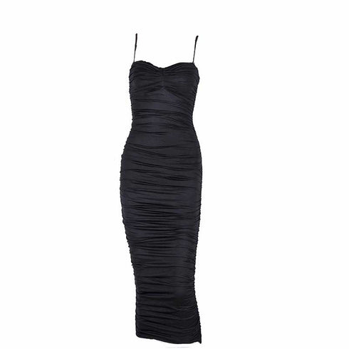Charlie Rouched Midi Dress
