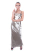 Aurora Satin Fish Tail Maxi Dress