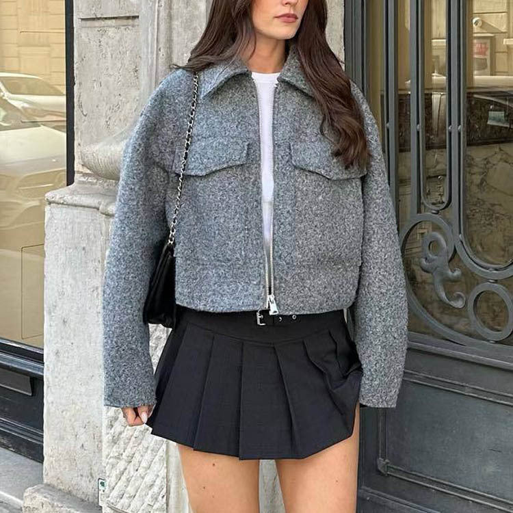 Soraya Textured Pocket Detail Jacket