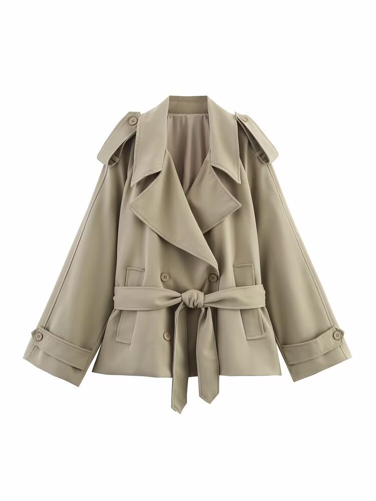 Carina Short Trench Jacket
