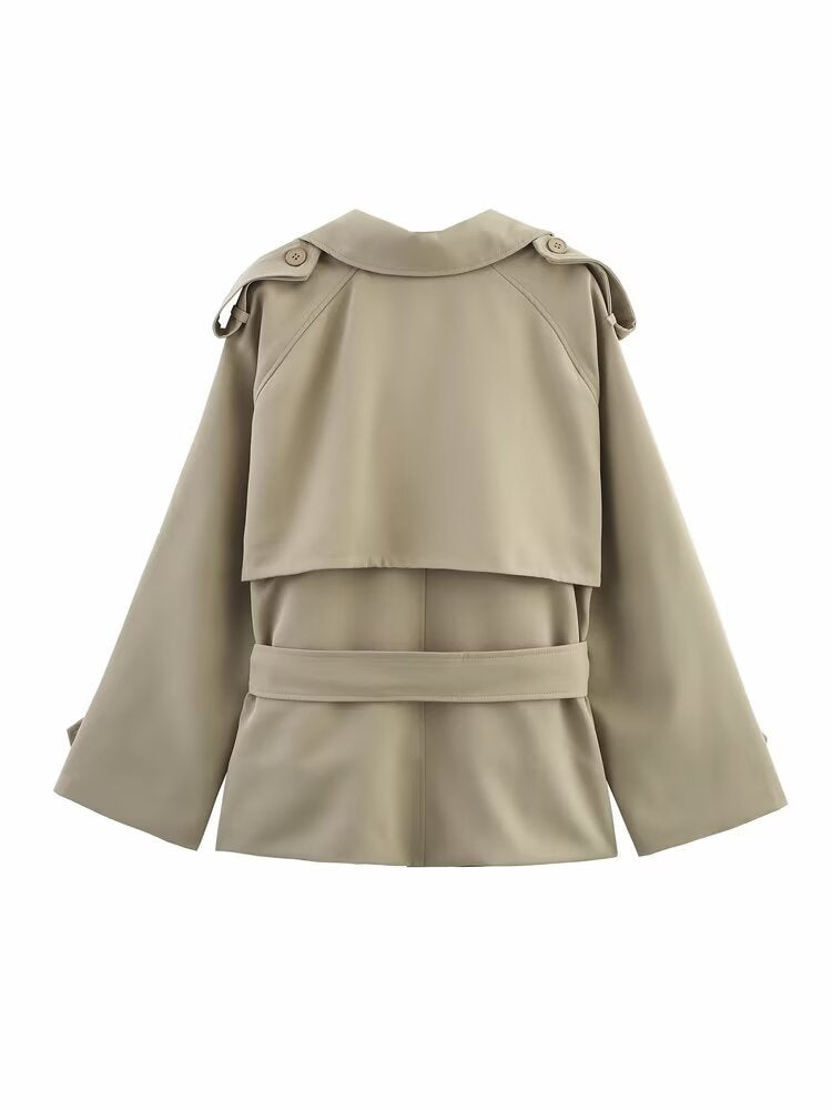 Carina Short Trench Jacket