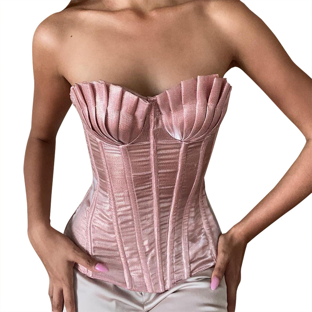 Thalassa Fishbone Shell Cup Corset