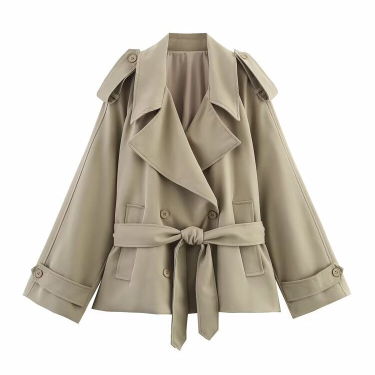 Carina Short Trench Jacket