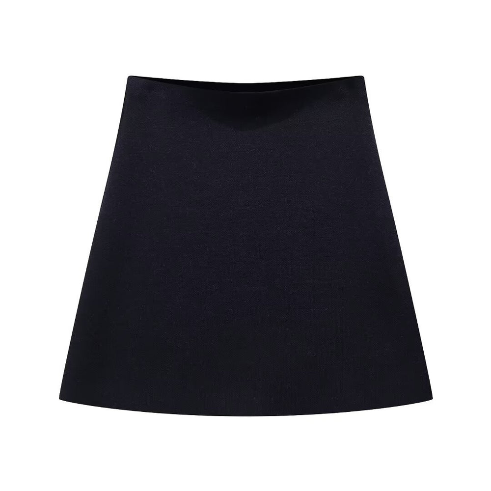 Black skirt on a white background