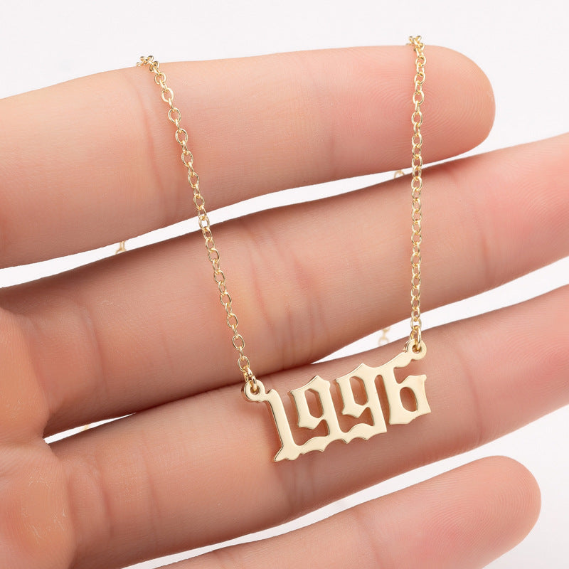 90's Baby Chain Gold Necklace