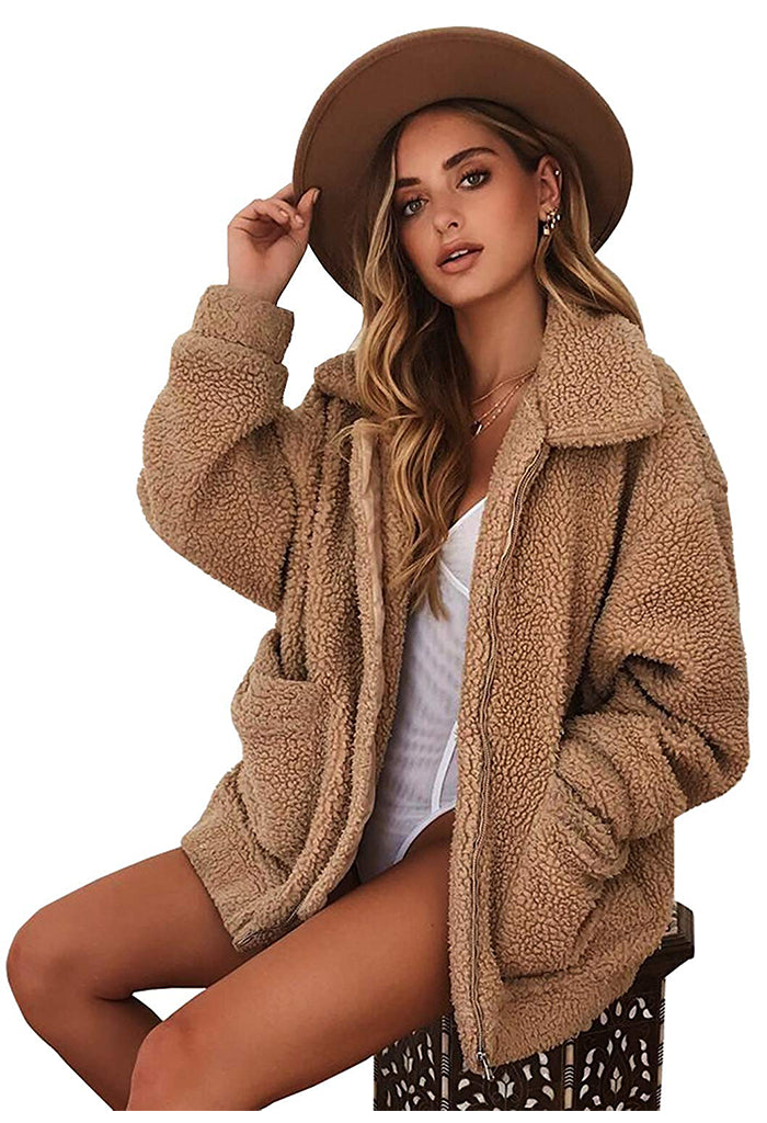 Natalie Teddy Bear Faux Fur Fleece