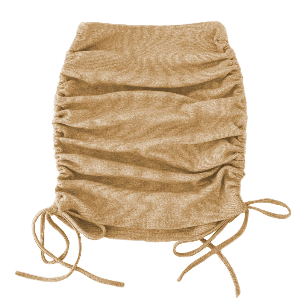 Addison Ruched Mini Skirt