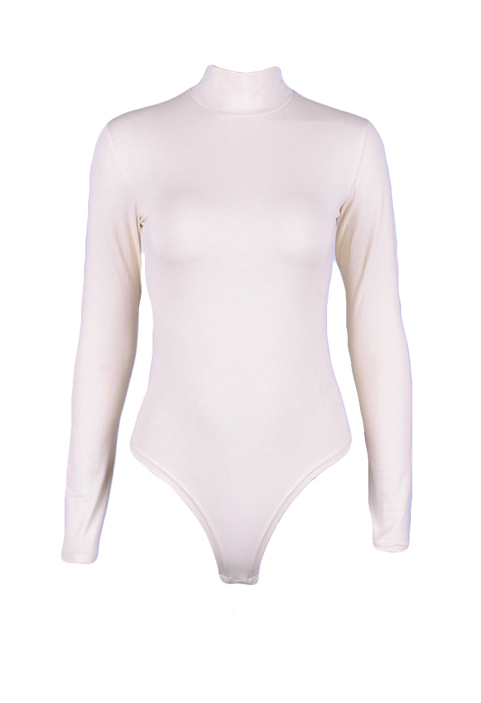 Penelope Long Sleeve Turtleneck Bodysuit