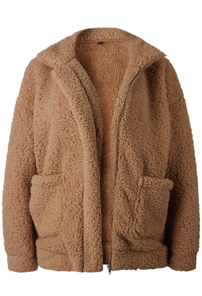 Natalie Teddy Bear Faux Fur Fleece